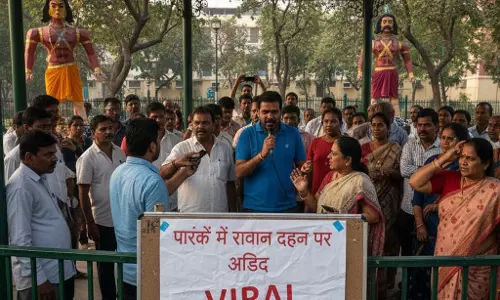 पार्कों में रावण दहन पर प्रतिबंध का आदेश वायरल, RWA में मचा हड़कंप पार्कों में रावण दहन पर प्रतिबंध का आदेश वायरल, RWA में मचा हड़कंप