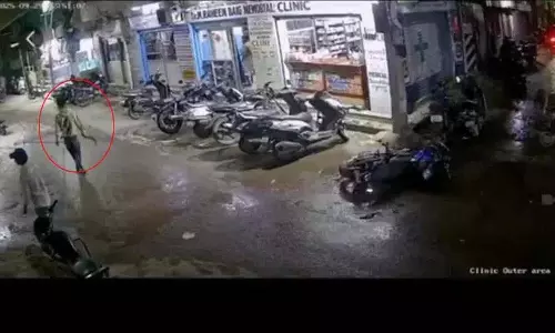 Hyderabad में गांजे के नशे में धुत एक उपद्रवी पर चाकू से हमला