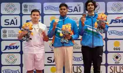 Jr विश्व कप शूटिंग: तेजस्वनी ने रजत पदक जीता, भारत पदक पदक में शीर्ष पर Jr विश्व कप शूटिंग: तेजस्वनी ने रजत पदक जीता, भारत पदक पदक में शीर्ष पर