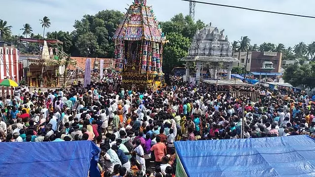 Tamil Nadu : पुण्य की रथ दौड़ Tamil Nadu : पुण्य की रथ दौड़