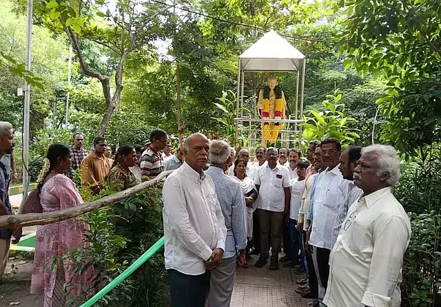 Tamil Nadu: तिरुवोत्रियूर में गांधी जयंती समारोह Tamil Nadu: तिरुवोत्रियूर में गांधी जयंती समारोह