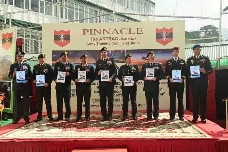 Himachal: सेना प्रशिक्षण कमान पाठ्यक्रम में 34 विशिष्ट प्रौद्योगिकियों को शामिल करेगी Himachal: सेना प्रशिक्षण कमान पाठ्यक्रम में 34 विशिष्ट प्रौद्योगिकियों को शामिल करेगी
