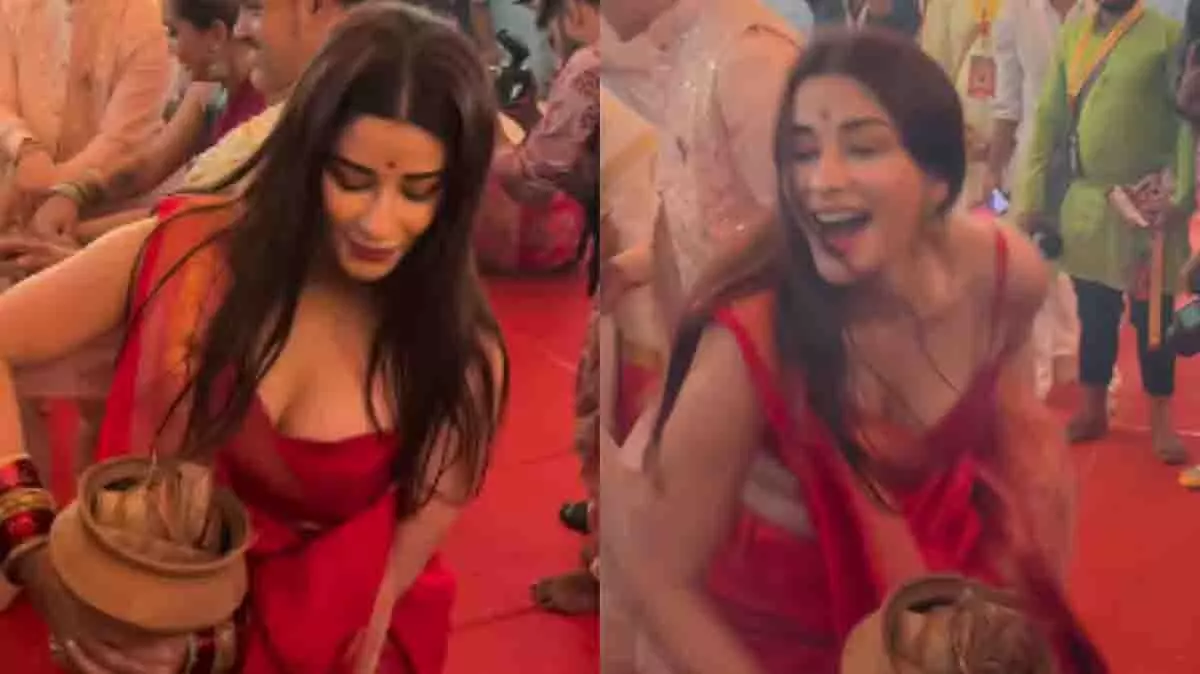 पंडाल में डांस करती Naira Banerjee ट्रोल हुईं, पहनावे पर उठे सवाल पंडाल में डांस करती Naira Banerjee ट्रोल हुईं, पहनावे पर उठे सवाल