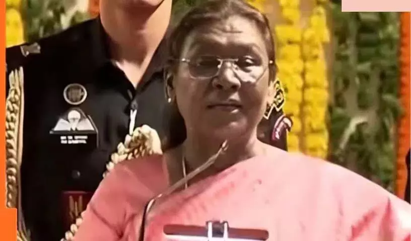 यह राक्षस रावण पर मानवता की विजय का प्रतीक है: राष्ट्रपति Draupadi Murmu यह राक्षस रावण पर मानवता की विजय का प्रतीक है: राष्ट्रपति Draupadi Murmu