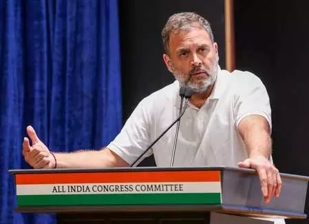 राहुल गांधी के बयान पर भड़की भाजपा, नेता प्रतिपक्ष को भारतीय लोकतंत्र और उन्नति के खिलाफ बताया राहुल गांधी के बयान पर भड़की भाजपा, नेता प्रतिपक्ष को भारतीय लोकतंत्र और उन्नति के खिलाफ बताया