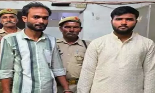 डांडिया कार्यक्रम में महिलाओं से छेड़खानी करते दो लड़के गिरफ्तार, नाम  सुहैल और सैफी बताया