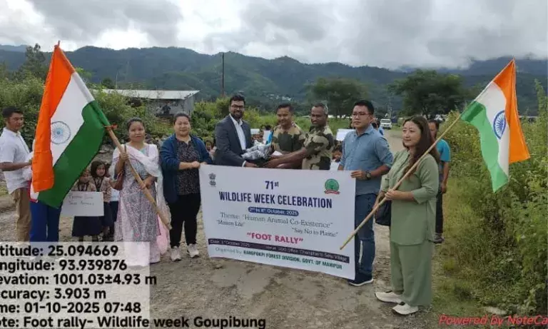 Manipur: सरकार और कुकी छात्र संगठन ने पर्यावरण जागरूकता अभियान शुरू किया Manipur: सरकार और कुकी छात्र संगठन ने पर्यावरण जागरूकता अभियान शुरू किया