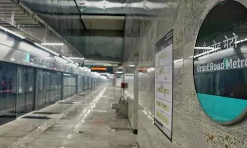 Mumbai Metro 3 : पीएम मोदी द्वारा भव्य उद्घाटन से पहले ग्रांट रोड स्टेशन के अंदरूनी दृश्य जारी Mumbai Metro 3 : पीएम मोदी द्वारा भव्य उद्घाटन से पहले ग्रांट रोड स्टेशन के अंदरूनी दृश्य जारी