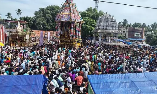 Tamil Nadu : पुण्य की रथ दौड़ Tamil Nadu : पुण्य की रथ दौड़