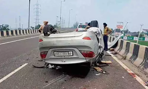 सड़क दुर्घटनाओं में Punjab तीसरे स्थान पर