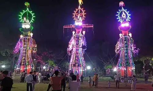 Jalandhar: दशहरे पर पुलिस ने लगवाया ड्रग्स का चौथा पुतला
