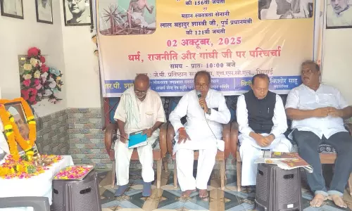 एचएससीएल कॉलोनी रूआबांधा में मनाई गई गांधी-शास्त्री जयंती