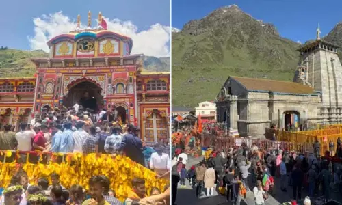 Kedarnath Dham 23 अक्टूबर को, बद्रीनाथ धाम 25 नवंबर को शीतकाल के लिए बंद होंगे Kedarnath Dham 23 अक्टूबर को, बद्रीनाथ धाम 25 नवंबर को शीतकाल के लिए बंद होंगे