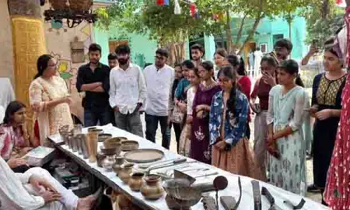 Sanjhi Utsav में विद्यार्थियों ने देखी हरियाणवी संस्कृति Sanjhi Utsav में विद्यार्थियों ने देखी हरियाणवी संस्कृति