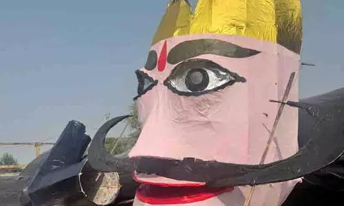 Fatehabad में 50 फुट के राक्षस राजा को दी जाएगी हाई-टेक विदाई