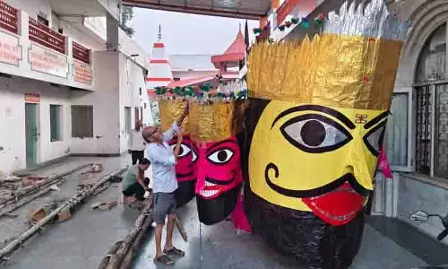 Yamunanagar district में 70 फीट के लंकापति का दहन किया जाएगा