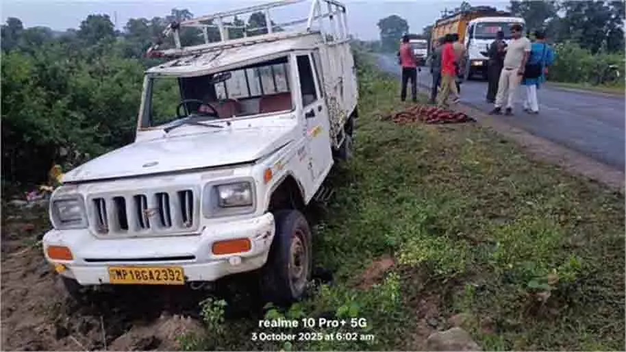Shahdol: दुर्गा विसर्जन के दौरान हादसे में मासूम की मौत Shahdol: दुर्गा विसर्जन के दौरान हादसे में मासूम की मौत