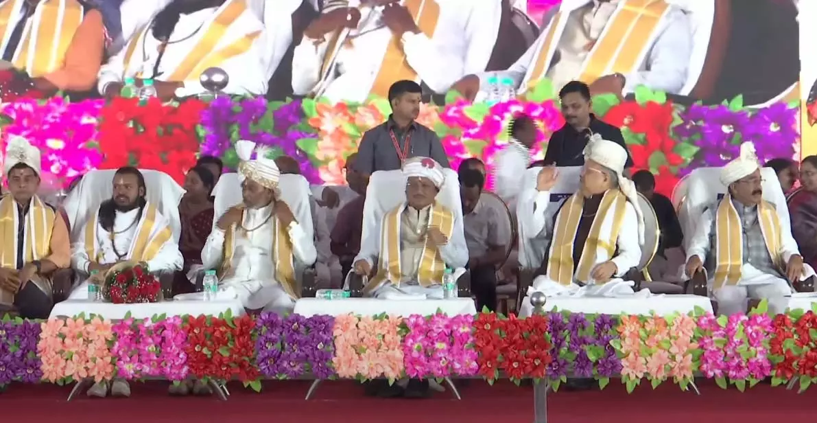 भंडारपुरीधाम में गुरु दर्शन एवं संत समागम मेला का आयोजन, CM साय हुए शामिल भंडारपुरीधाम में गुरु दर्शन एवं संत समागम मेला का आयोजन, CM साय हुए शामिल