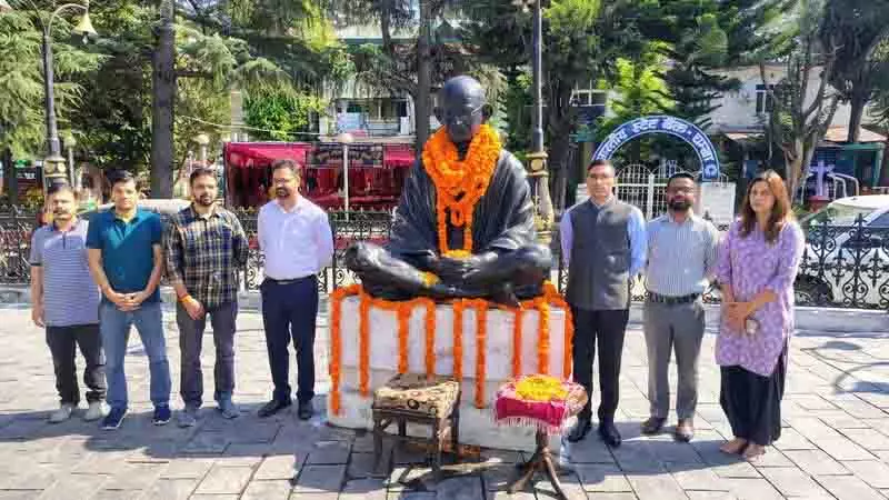 गांधी जयंती पर Himachal ने अहिंसा के पुजारी को नमन किया गांधी जयंती पर Himachal ने अहिंसा के पुजारी को नमन किया
