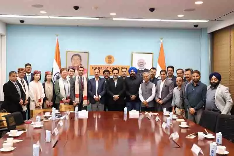 उद्योग मंत्री ने जापानी निवेशकों को Himachal में अवसर तलाशने के लिए आमंत्रित किया उद्योग मंत्री ने जापानी निवेशकों को Himachal में अवसर तलाशने के लिए आमंत्रित किया