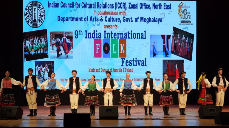 Meghalaya : अर्मेनियाई और पोलिश मंडलियाँ शिलांग महोत्सव में पारंपरिक लोक प्रदर्शन प्रस्तुत करेंगी Meghalaya : अर्मेनियाई और पोलिश मंडलियाँ शिलांग महोत्सव में पारंपरिक लोक प्रदर्शन प्रस्तुत करेंगी