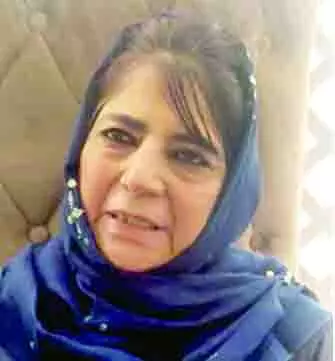 Srinagar: मुफ्ती ने गिलानी के घर की कुर्की की निंदा की, कदम को अमानवीय बताया Srinagar: मुफ्ती ने गिलानी के घर की कुर्की की निंदा की, कदम को अमानवीय बताया