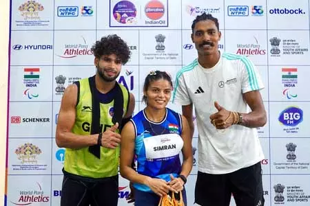 विश्व पैरा एथलेटिक्स चैंपियनशिप 2025: निषाद कुमार और सिमरन ने जीता स्वर्ण पदक विश्व पैरा एथलेटिक्स चैंपियनशिप 2025: निषाद कुमार और सिमरन ने जीता स्वर्ण पदक