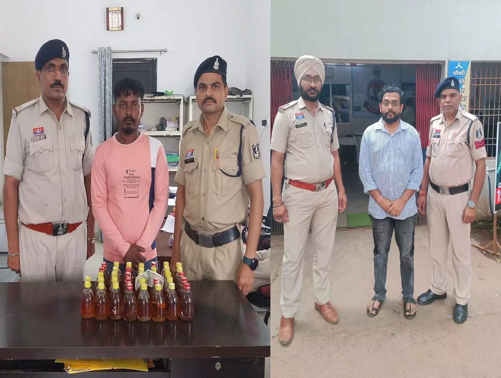 दुर्ग पुलिस ने शराब तस्करी और शेयर मार्केट धोखाधड़ी के दो बड़े मामलों में की गिरफ्तारी दुर्ग पुलिस ने शराब तस्करी और शेयर मार्केट धोखाधड़ी के दो बड़े मामलों में की गिरफ्तारी