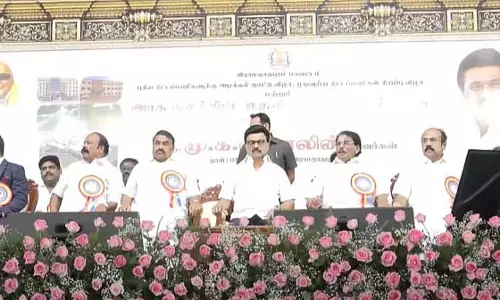 Tamil Nadu : मुख्यमंत्री स्टालिन ने रामनाथपुरम बस स्टैंड का उद्घाटन किया