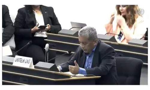 UNHRC में RRAG ने बांग्लादेश में आदिवासियों पर नस्लीय हिंसा का मुद्दा उठाया UNHRC में RRAG ने बांग्लादेश में आदिवासियों पर नस्लीय हिंसा का मुद्दा उठाया