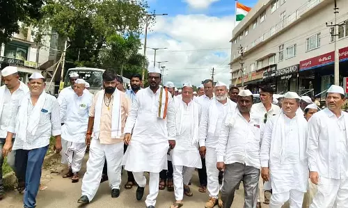 देश की आजादी और विकास में आरएसएस का कोई योगदान नहीं: Kashappa देश की आजादी और विकास में आरएसएस का कोई योगदान नहीं: Kashappa