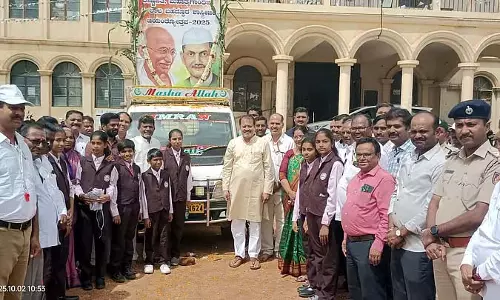 गांधीजी का आदर्श अनुकरणीय है: MLA Nadagouda