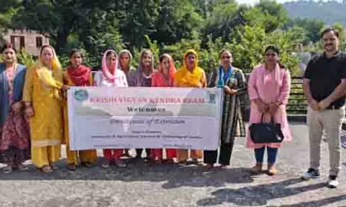 KVK रियासी ने स्वयं सहायता समूहों के लिए प्रशिक्षण कार्यक्रम आयोजित किया