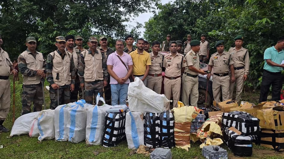Tripura में 4,200 से अधिक कोडीन फॉस्फेट की बोतलें जब्त की गईं