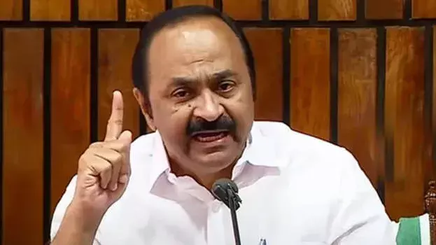 वीडी सतीशन ने सबरीमाला सोना चोरी मामले में जांच की मांग की वीडी सतीशन ने सबरीमाला सोना चोरी मामले में जांच की मांग की