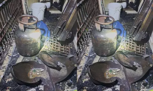 सिलेंडर ब्लास्ट से मचा हड़कंप, एक ही परिवार के पांच लोग झुलसे सिलेंडर ब्लास्ट से मचा हड़कंप, एक ही परिवार के पांच लोग झुलसे