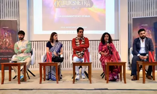 एनिमेटेड पौराणिक श्रृंखला कुरुक्षेत्र की दिल्ली में स्क्रीनिंग, 10 October से होगी स्ट्रीमिंग