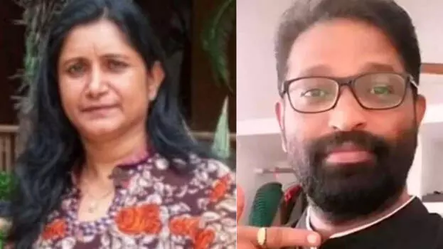 Kottayam में पत्नी की हत्या के आरोपी को पुलिस ने गिरफ्तार किया Kottayam में पत्नी की हत्या के आरोपी को पुलिस ने गिरफ्तार किया