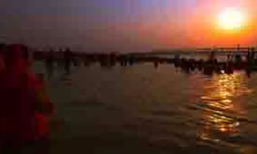 Bihar: छठ की तैयारी में जलस्तर परीक्षण शुरू