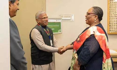 राज्यसभा उपसभापति ने दक्षिण अफ्रीका की नेशनल असेंबली अध्यक्ष से की मुलाकात