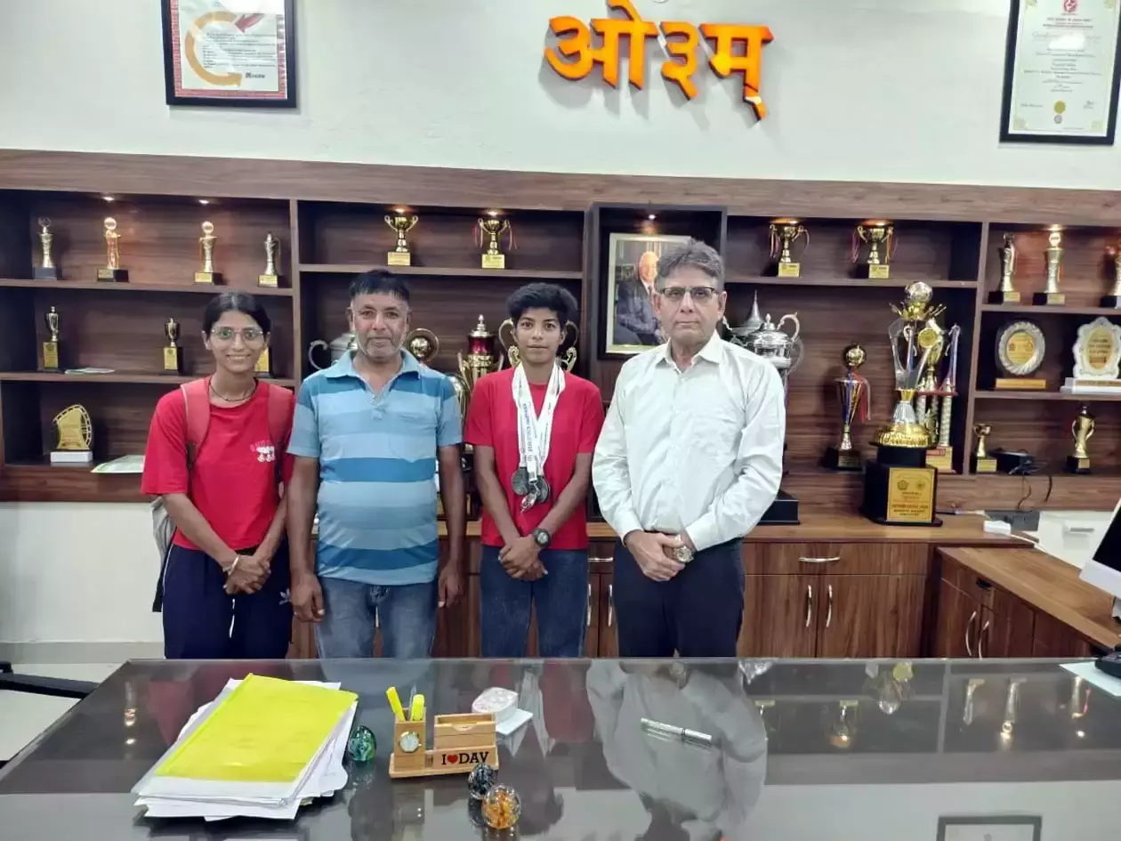 Hisar: दयानंद कॉलेज की गर्व, पूनम ने जीते दो पदक