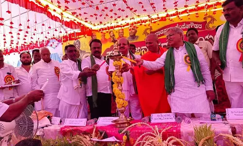 KT Halli : केम्पेगौड़ा की प्रतिमा का अनावरण