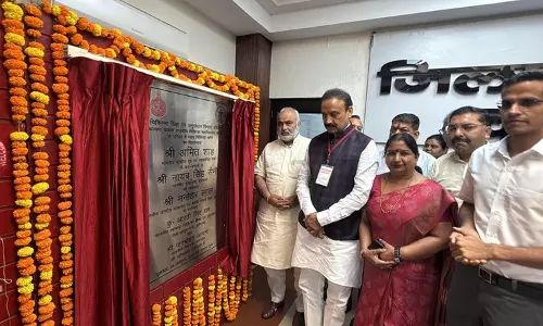 असंध में 100 बिस्तरों वाले अस्पताल केसीजीएमसी में क्रिटिकल केयर यूनिट की आधारशिला रखी गई