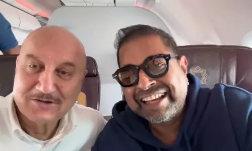 अनुपम खेर ने की शंकर महादेवन की तारीफ, बोले-आपकी आवाज में है अनोखी शक्ति
