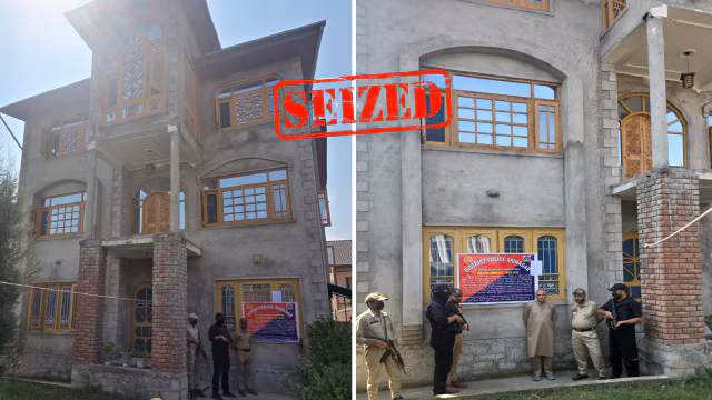 Srinagar: आतंकवादी सज्जाद के पिता की करोड़ों की संपत्ति कुर्क Srinagar: आतंकवादी सज्जाद के पिता की करोड़ों की संपत्ति कुर्क
