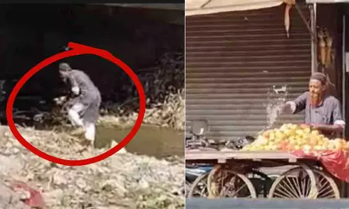 Barwani: फलों पर नाली का पानी छिड़कने वाला विक्रेता गिरफ्तार