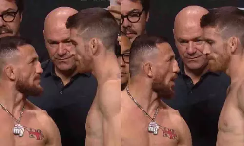 UFC 320 से पहले वॉर्बज़ शुरू, मेराब ने कोरी सैंडहेगन पर कसा तंज UFC 320 से पहले वॉर्बज़ शुरू, मेराब ने कोरी सैंडहेगन पर कसा तंज