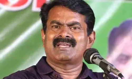 Tamil Nadu में विजय को गठबंधन में लाने की कोशिश कर रही है भाजपा: एनटीके प्रमुख सीमान Tamil Nadu में विजय को गठबंधन में लाने की कोशिश कर रही है भाजपा: एनटीके प्रमुख सीमान