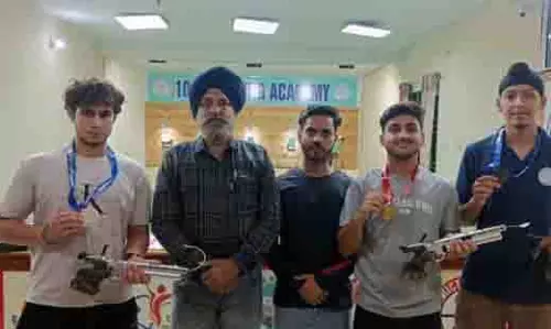 JU ने अंतर-कॉलेजिएट शूटिंग और क्रिकेट टूर्नामेंट की मेजबानी की JU ने अंतर-कॉलेजिएट शूटिंग और क्रिकेट टूर्नामेंट की मेजबानी की