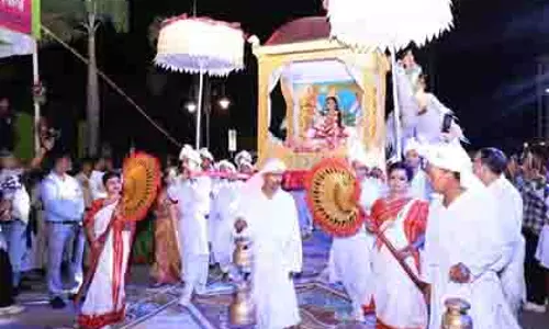 Tripura: दुर्गा पूजा के बाद ‘मायेर गमन’ कार्निवल की सांस्कृतिक धूम